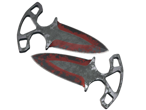 Shadow Daggers | Crimson Web (Battle-Scarred) CS:GO | Buy, Sell On ...