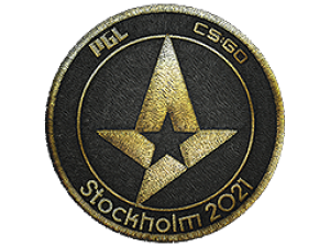 Нашивка | Astralis (золотая) | Стокгольм-2021