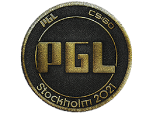 Нашивка | PGL (золотая) | Стокгольм-2021