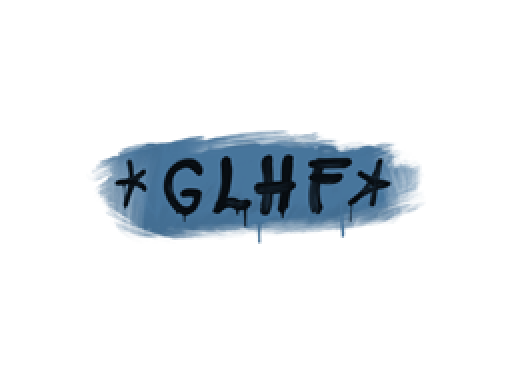 Sealed Graffiti | GLHF (Monarch Blue) КС ГО | Купить, Продать на Market ...