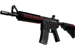 Сувенирный M4A4 | Пиксельный камуфляж «Красный»