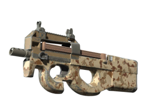 Сувенирный P90 | Пиксельный камуфляж «Пустыня»