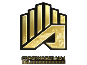 Наклейка | AMKAL ESPORTS (Gold) | Copenhagen 2024