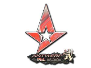 Наклейка | Astralis (Holo) | Antwerp 2022