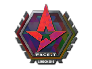 Наклейка | Astralis (голографическая) | Лондон-2018