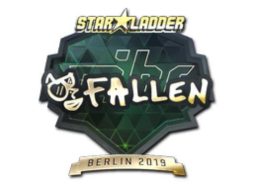 Fallen sticker