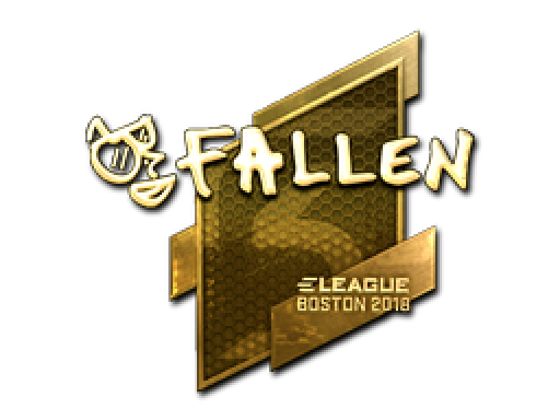 Fallen sticker. Наклейки если Бостон 2018 голографическая. League Boston 2018 стикер фон. ELEAGUE Золотая Бостон 2018 цена. Скины с наклейками золотые Бостон 2018 цена в магазинах.