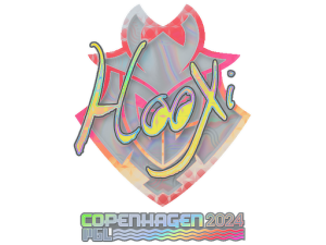 Наклейка | HooXi (Holo) | Copenhagen 2024