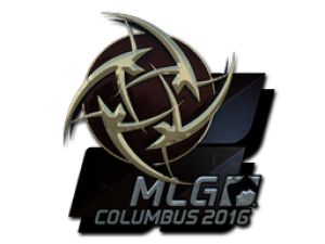 Наклейка | Ninjas in Pyjamas (Foil) | MLG Columbus 2016