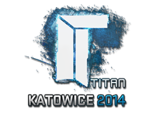 Наклейка | Titan | Катовице 2014