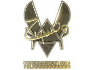 Наклейка | ZywOo (Gold) | Copenhagen 2024