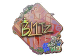 Наклейка | bLitz (голографическая) | Рио 2022