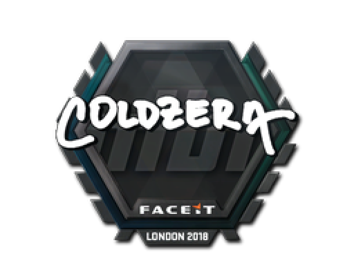 Наклейка coldzera foil. Fallen наклейка.