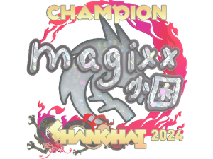 Наклейка | magixx (Glitter, Champion) | Shanghai 2024