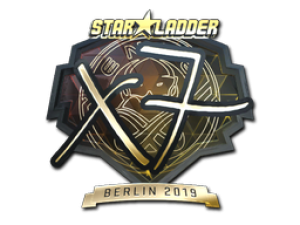 Наклейка | xseveN (Gold) | Berlin 2019