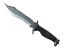 ★ Bowie Knife | Damascus Steel (Well-Worn)