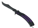 ★ Butterfly Knife | Ultraviolet (Field-Tested)