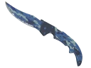 ★ Falchion Knife | Bright Water (Well-Worn)