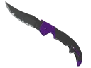 ★ Falchion Knife | Ultraviolet (Well-Worn)