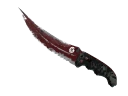 ★ Flip Knife | Crimson Web (Battle-Scarred)