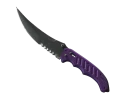 ★ Flip Knife | Ultraviolet (Well-Worn)