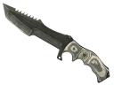 ★ Huntsman Knife | Black Laminate (Battle-Scarred)
