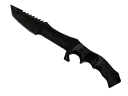 ★ Huntsman Knife | Black Laminate (Battle-Scarred)