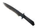 ★ StatTrak™ Classic Knife | Night Stripe (Well-Worn)