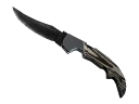 ★ StatTrak™ Falchion Knife | Black Laminate (Well-Worn)