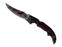 ★ StatTrak™ Falchion Knife | Crimson Web (Battle-Scarred)