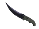 ★ StatTrak™ Flip Knife | Blue Steel (Battle-Scarred)