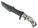 ★ StatTrak™ Huntsman Knife | Black Laminate (Factory New)