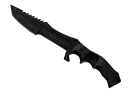 ★ StatTrak™ Huntsman Knife | Black Laminate (Field-Tested)