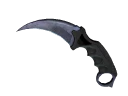 ★ StatTrak™ Karambit | Blue Steel (Well-Worn)