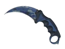 ★ StatTrak™ Karambit | Bright Water (Well-Worn)