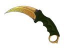 ★ StatTrak™ Karambit | Lore (Well-Worn)