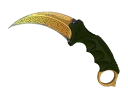 ★ StatTrak™ Karambit | Lore (Well-Worn)