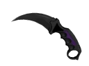 ★ StatTrak™ Karambit | Ultraviolet (Minimal Wear)