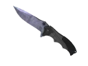 ★ StatTrak™ Nomad Knife | Blue Steel (Well-Worn)