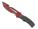 ★ StatTrak™ Survival Knife | Crimson Web (Battle-Scarred)