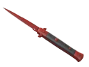 ★ Stiletto Knife | Crimson Web (Minimal Wear)