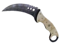 ★ Talon Knife | Blue Steel (Battle-Scarred)