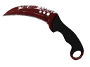 ★ Talon Knife | Crimson Web (Well-Worn)