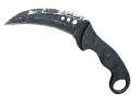 ★ Talon Knife | Night Stripe (Well-Worn)