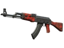AK-47 | Красный глянец (Закаленное в боях)