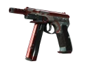 CZ75-Auto | Red Astor (Minimal Wear)