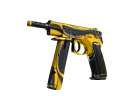 CZ75-Auto | Yellow Jacket (Well-Worn)