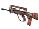 FAMAS | Выживший (Немного поношенное)
