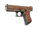 Glock-18 | Coral Bloom (Battle-Scarred)