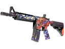 M4A4 | 龍王 (Dragon King) (Well-Worn)